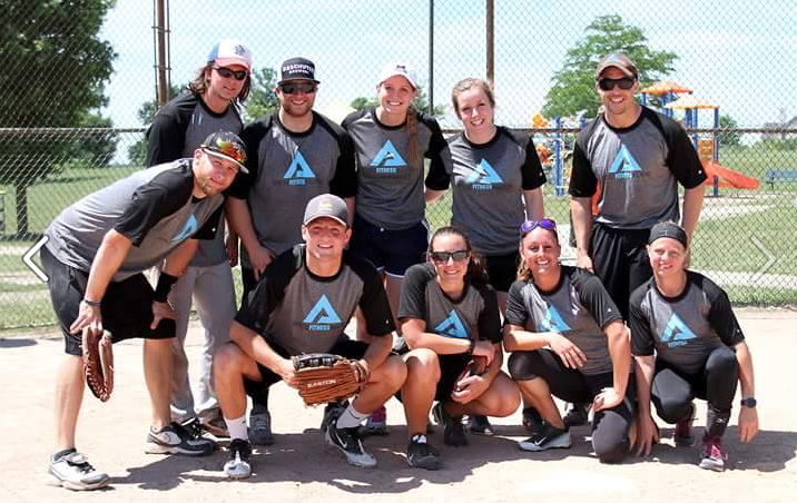 image of AFS team playing baseball for the AFS Careers page