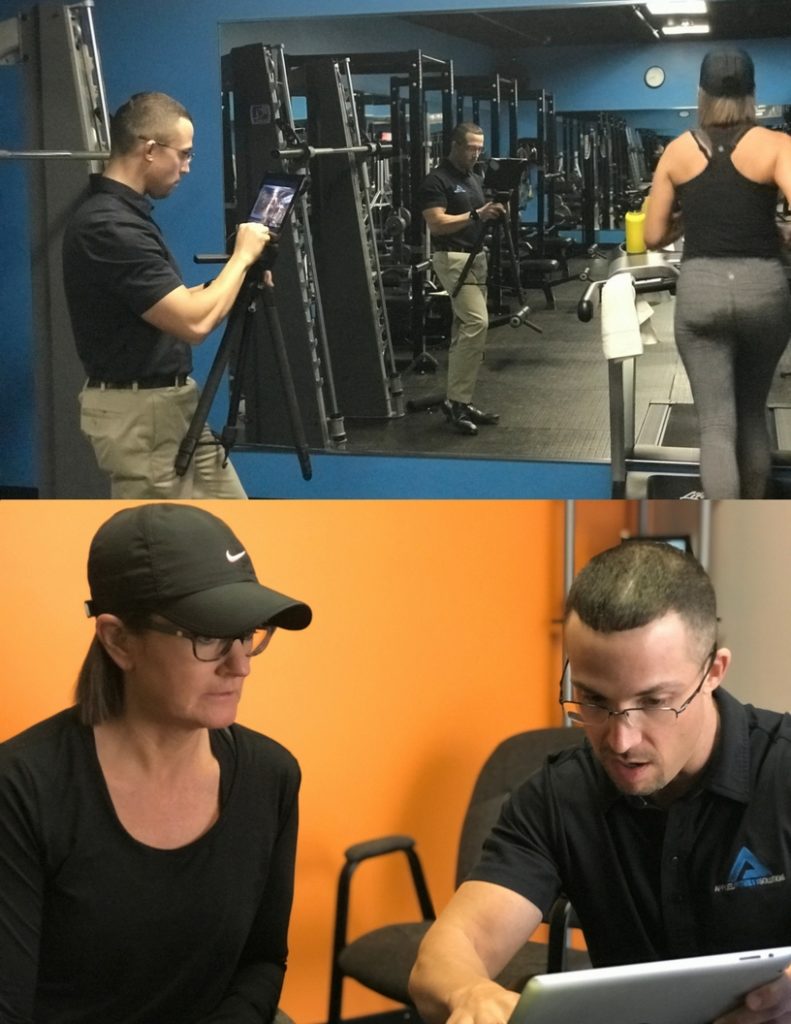 Running performance screening test