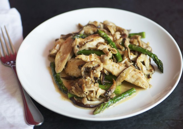 chicken-asparagus-and-wild-mushroom-stir-fry-646