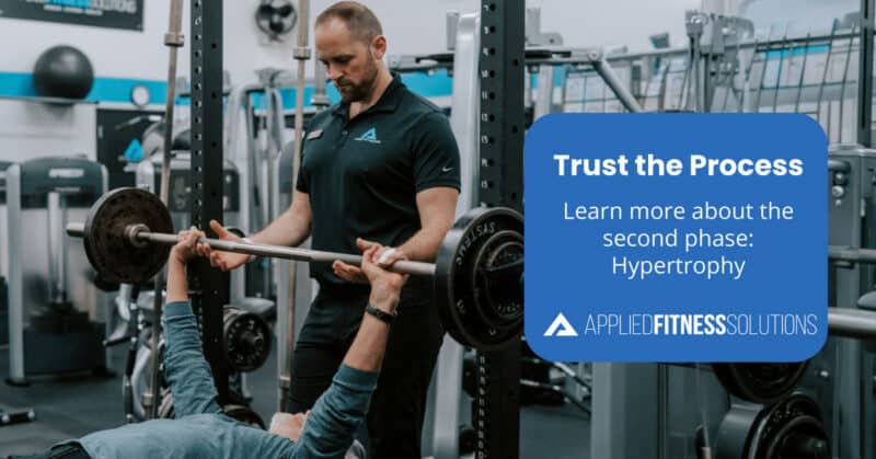 Phase 2 of the AFS program builds the muscle your strength training requires. Six weeks of hypertrophy training, explained