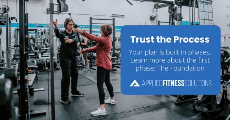 a coached session on the afs floor